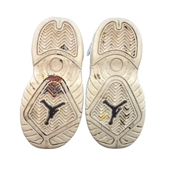 Jordan B’Loyal White/Black/Purple Sneakers - Picture 7 of 8